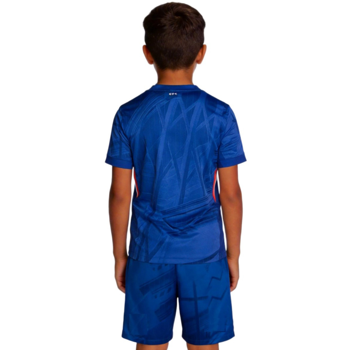 Kids Chelsea Home Jersey Kit 2025/26 (back view)