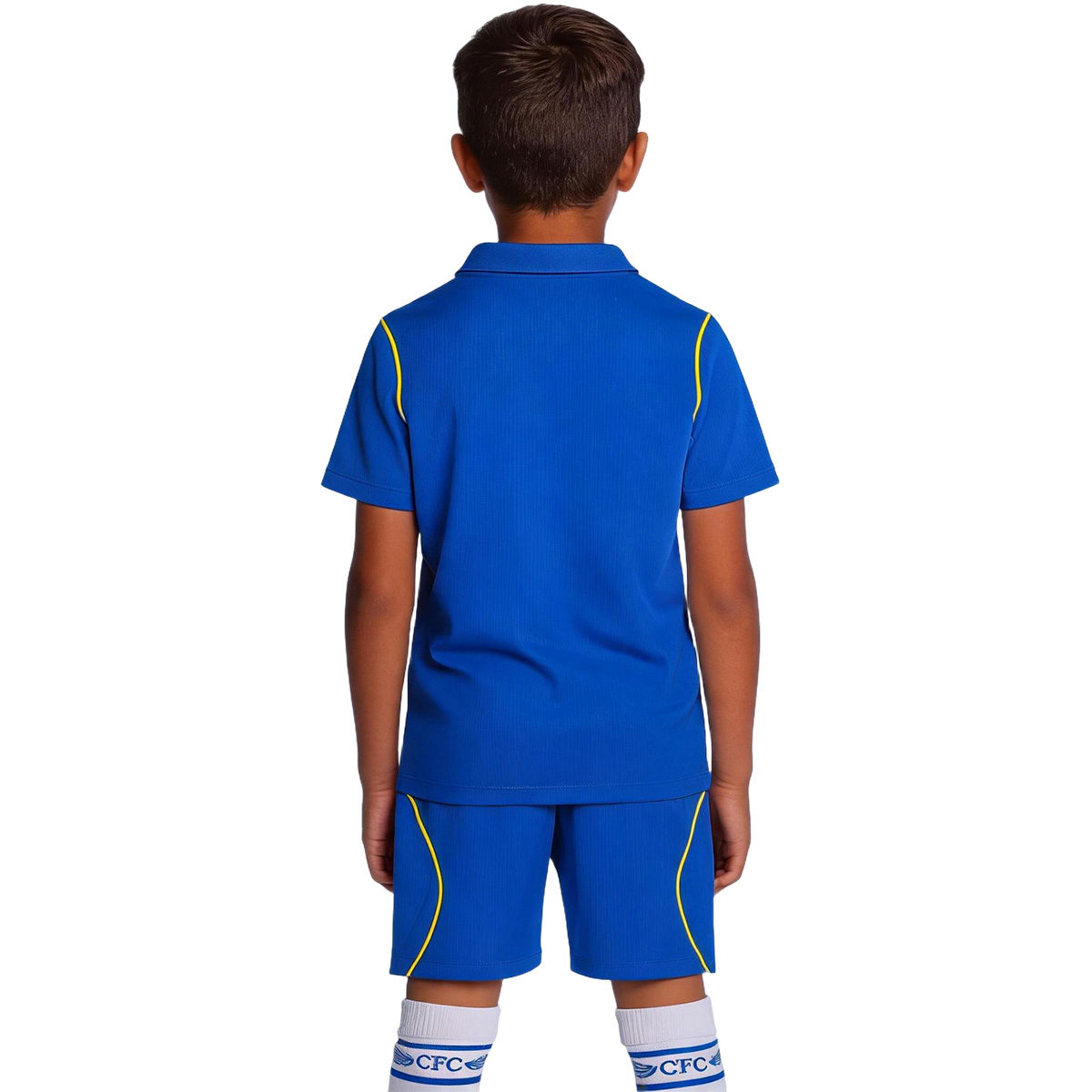 Kids Chelsea Home Jersey Kit 2026/27 (back view)