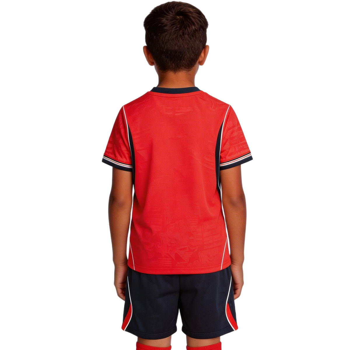 Kids England Away Jersey Kit World Cup 2026 (back view)
