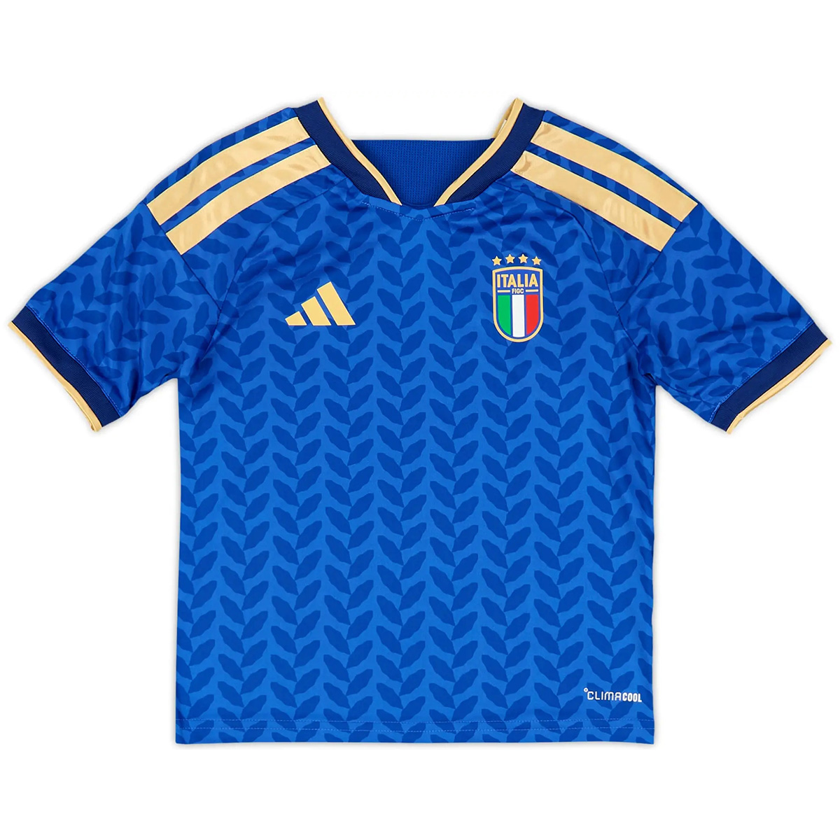 Kids Italy Home Jersey Full Kit World Cup 2026 (back view)