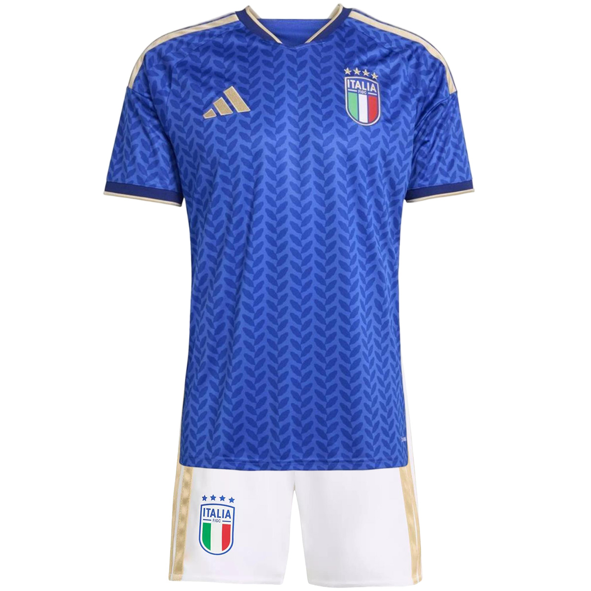 Kids Italy Home Jersey Kit World Cup 2026 (back view)