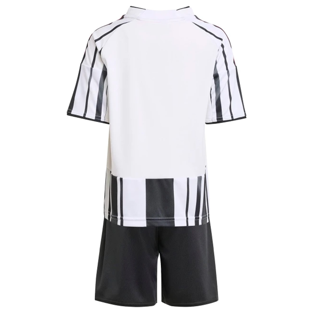 Kids Juventus Home Jersey Kit 2025/26 (back view)