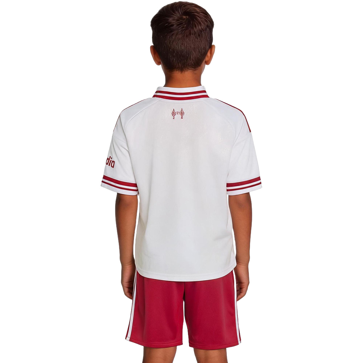Kids Liverpool Away Jersey Kit 2026/27 (back view)