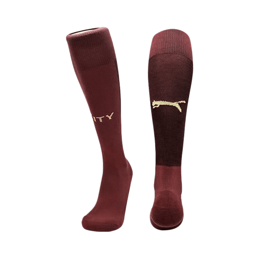 Kids Manchester City Third Soccer Socks