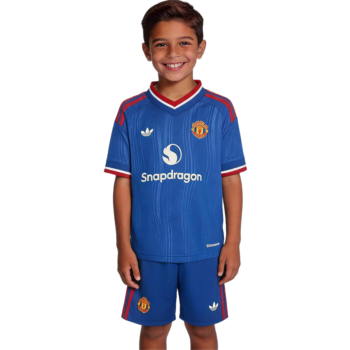 Kids Manchester United Away Jersey Kit 2026/27