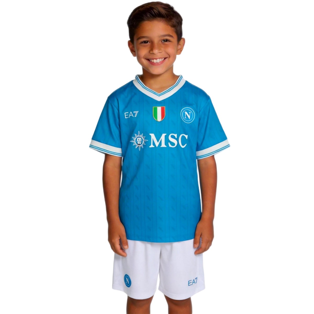 Kids Napoli Home Jersey Kit 2025/26