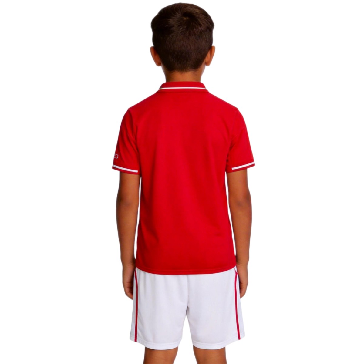Kids Nottingham Forest Home Jersey Kit 2025/26 (back view)