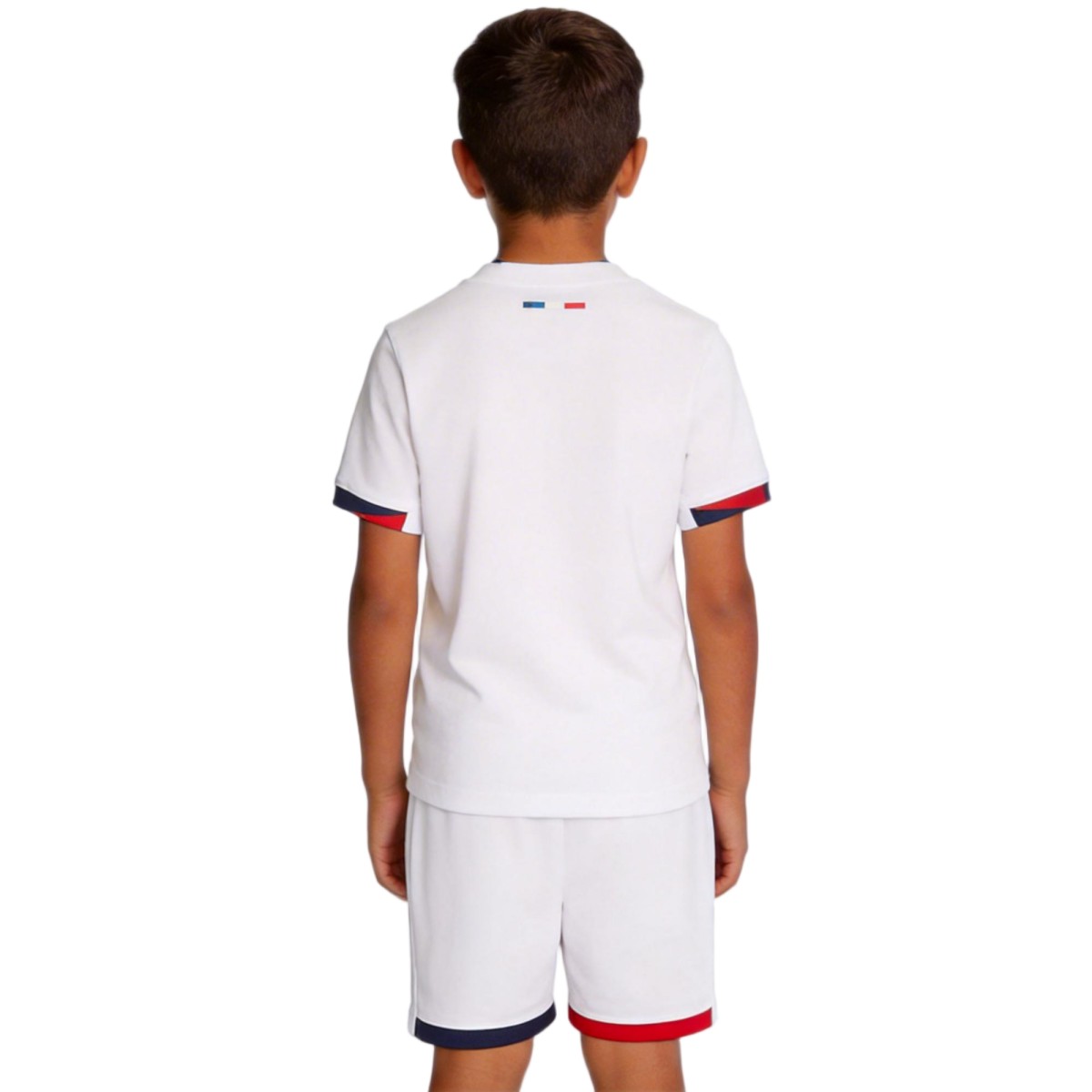 Kids PSG Away Jersey Kit 2025/26 (back view)