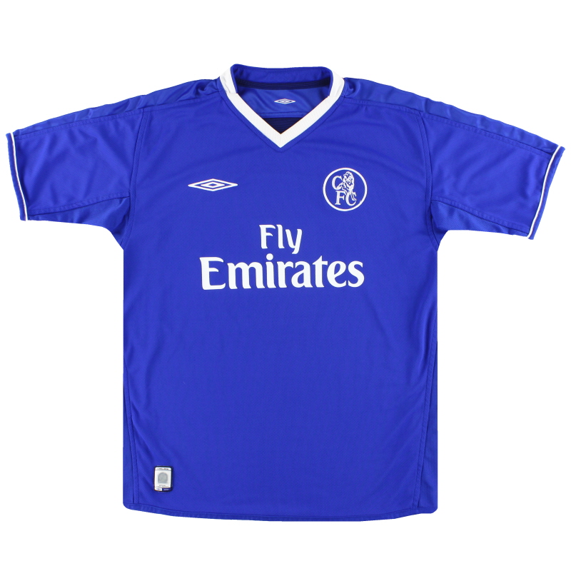 Lampard #8 Retro Chelsea Home Jersey 2003/05 (back view)