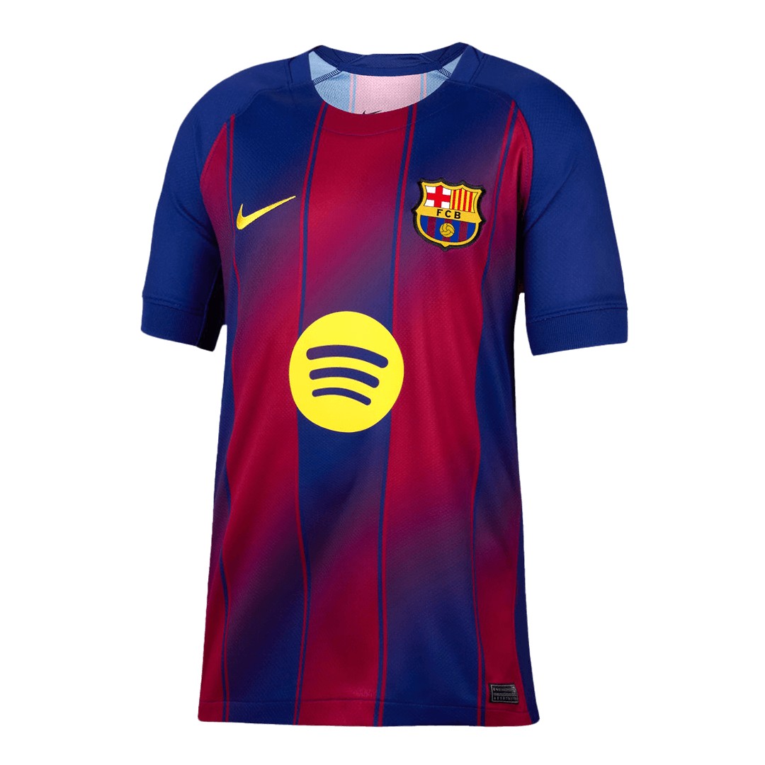 LEWANDOWSKI #9 Barcelona Home Jersey 2024/25 (back view)