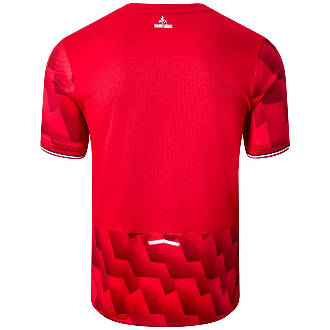Lille OSC Home Jersey 2025/26 (back view)