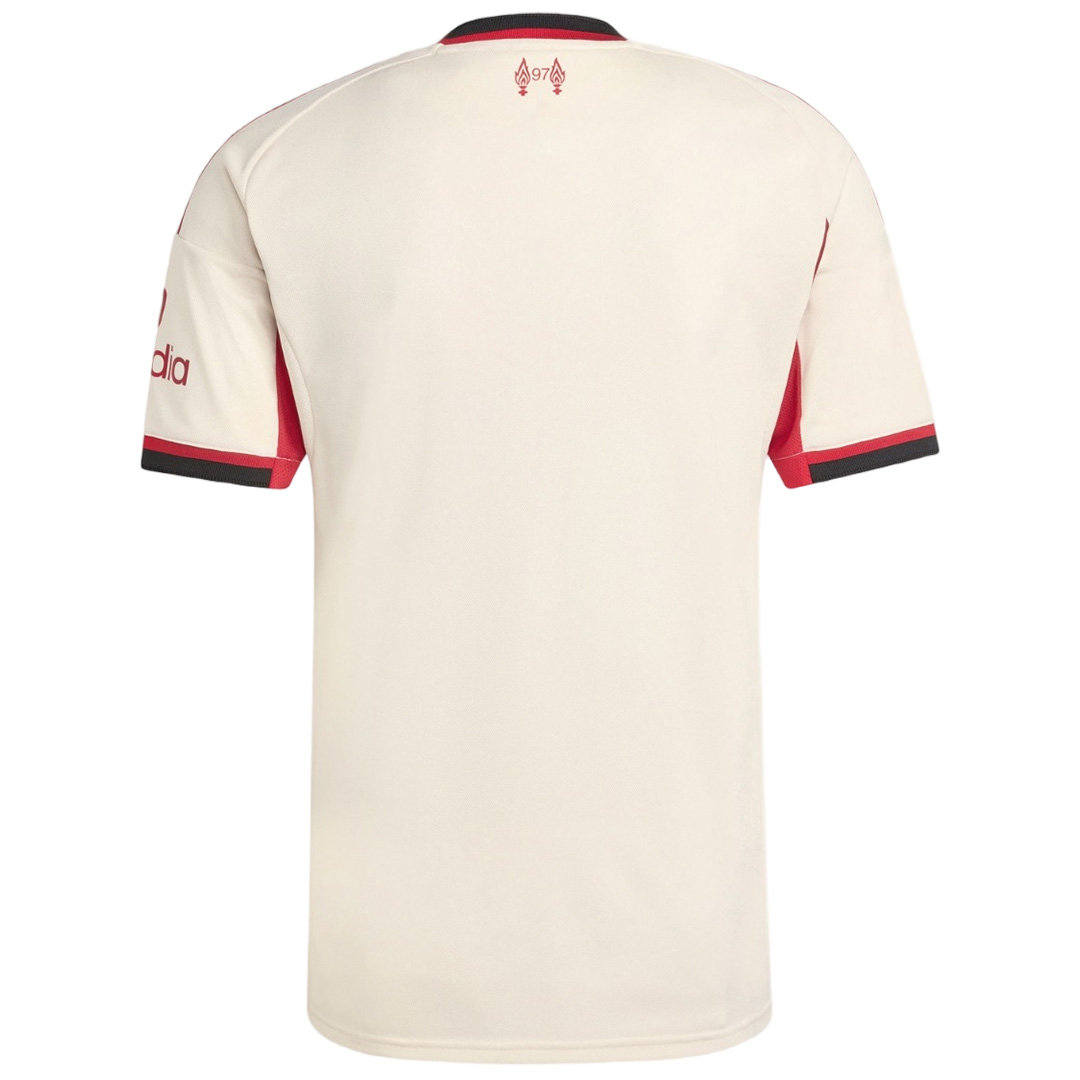 Liverpool Away Jersey 2025/26 (back view)