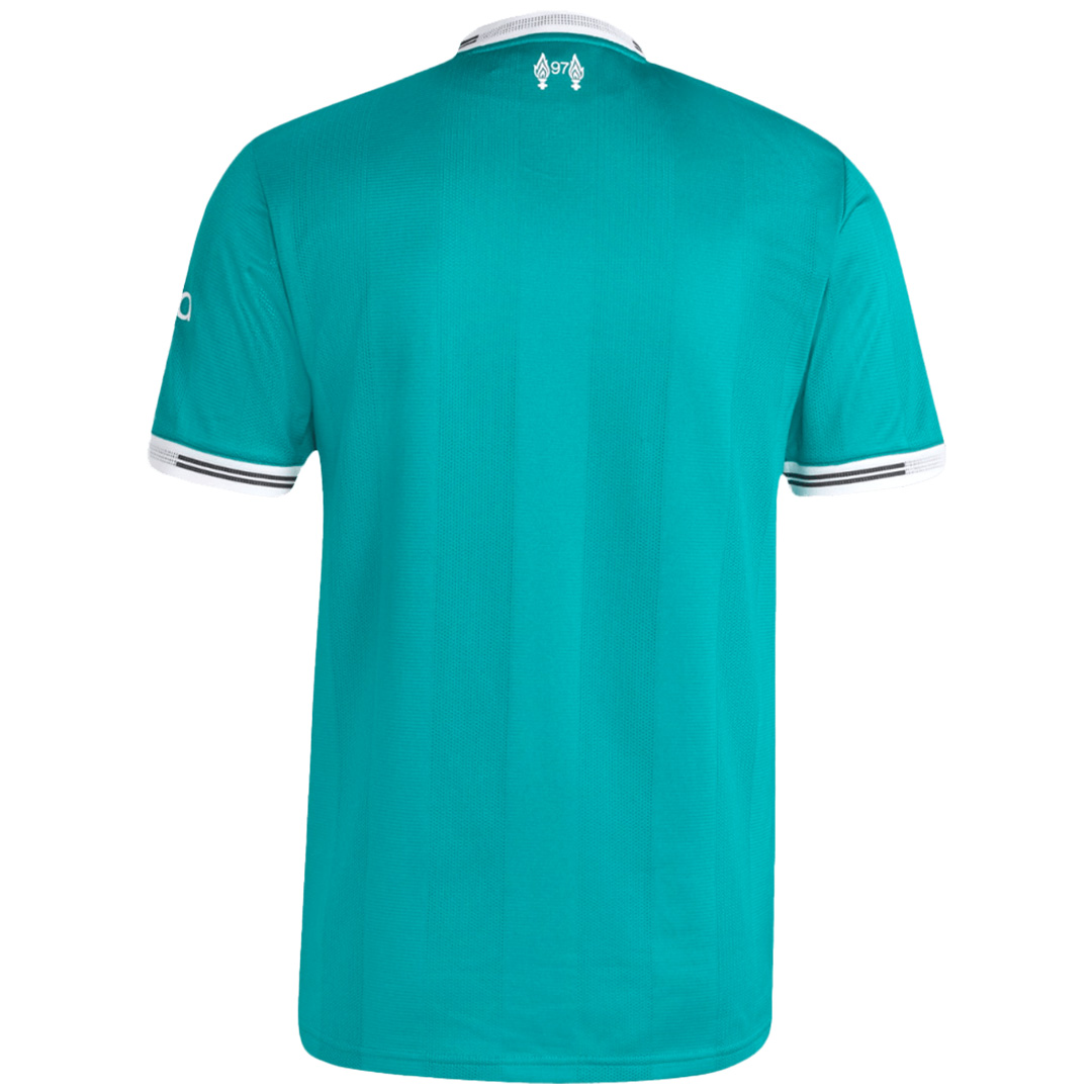 Liverpool Third Match Jersey Player Version 2025/26 (back view)