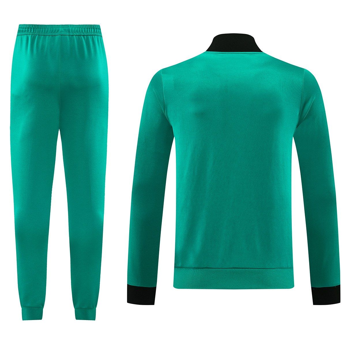 Liverpool Training Tracksuit Kit(Jacket+Pants) Green 2025/26 (back view)