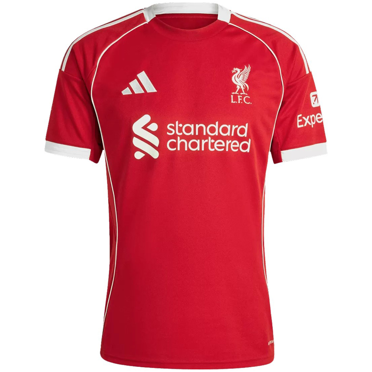 M.SALAH #11 Liverpool Home Jersey 2025/26 (back view)