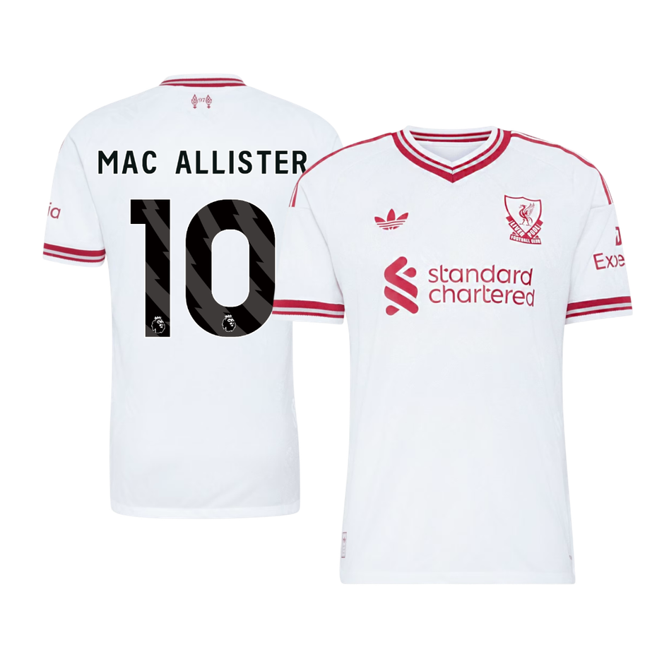 MAC ALLISTER #10 Liverpool Away Match Jersey Player Version 2026/27 (alternate view)