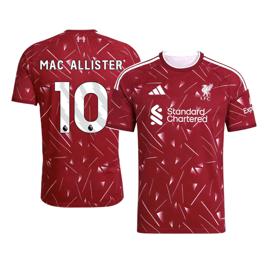MAC ALLISTER #10 Liverpool Home Jersey 2026/27 (alternate view)
