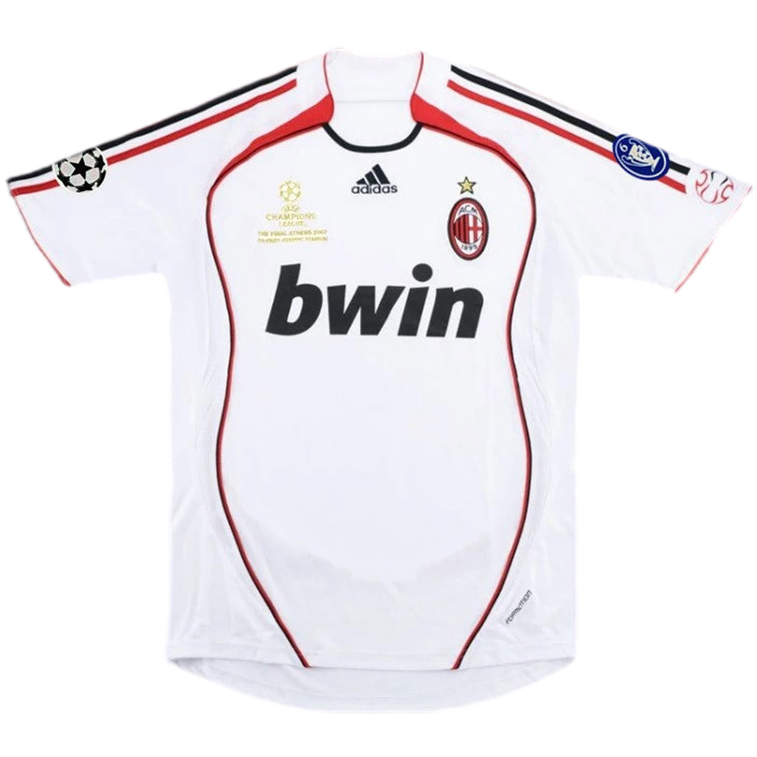 MALDINI #3 Retro AC Milan UCL Final Away Jersey 2006/07 (back view)
