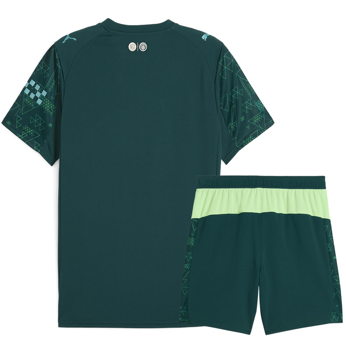 Manchester City Fourth Jersey Kit 2025/26 (back view)