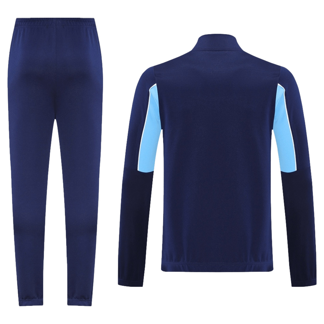 Manchester City Training Tracksuit Kit(Jacket+Pants) Navy 2025/26 (back view)