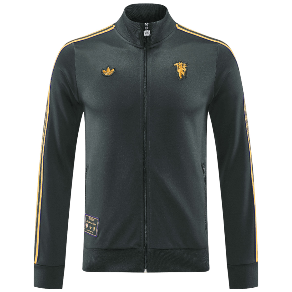 Manchester United Anthem Jacket Black 2025/26