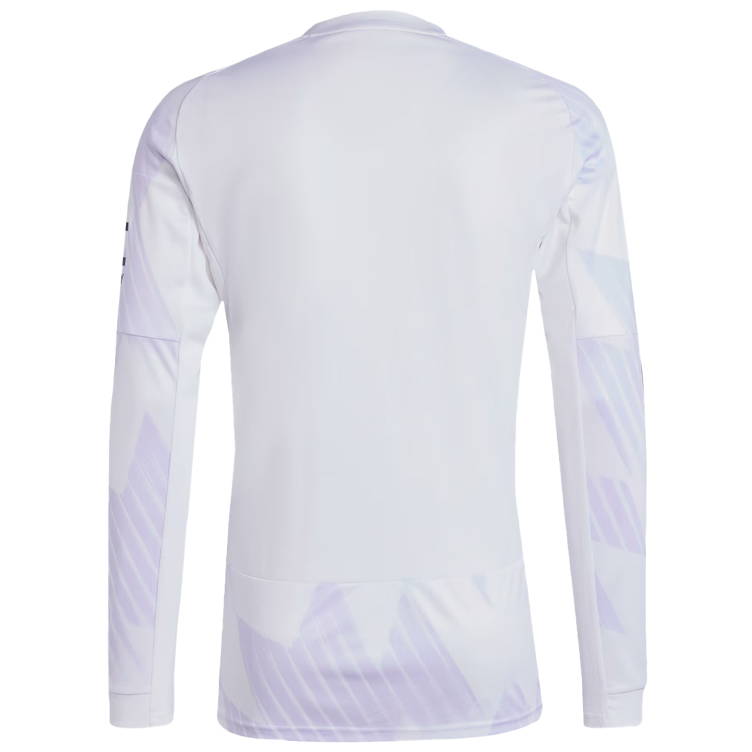 Manchester United Away Long Sleeve Jersey 2025/26 (back view)