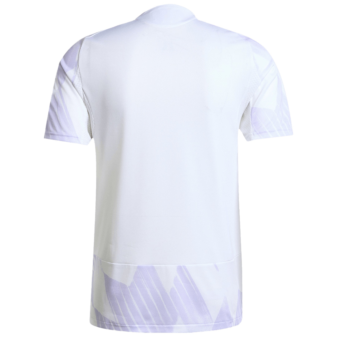 Manchester United Away Match Jersey Player Version 2025/26 (back view)