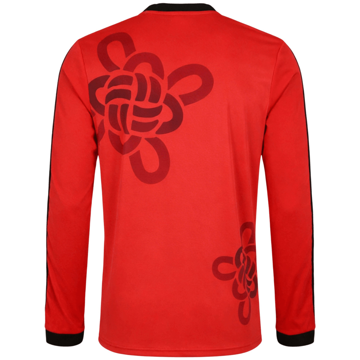 Manchester United Cultural Story Long Sleeve Jersey 2025/26 (back view)