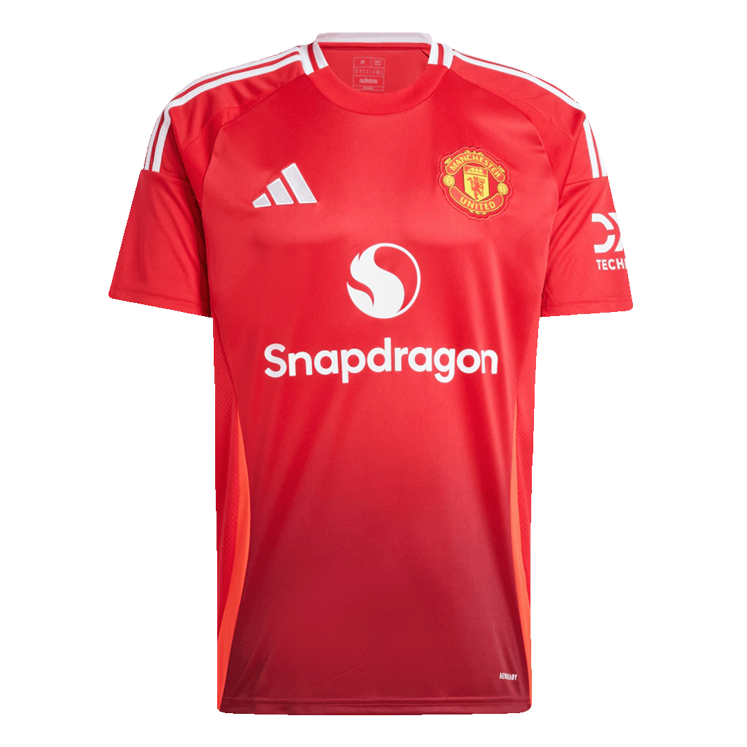 Manchester United Home Kit 2024/25 (back view)