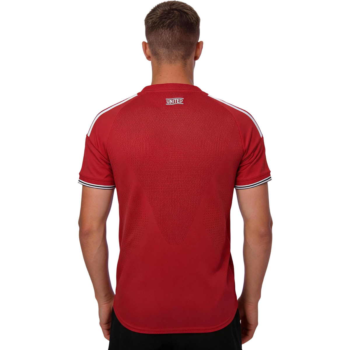 Manchester United Home Match Jersey Player Version 2026/27 (back view)