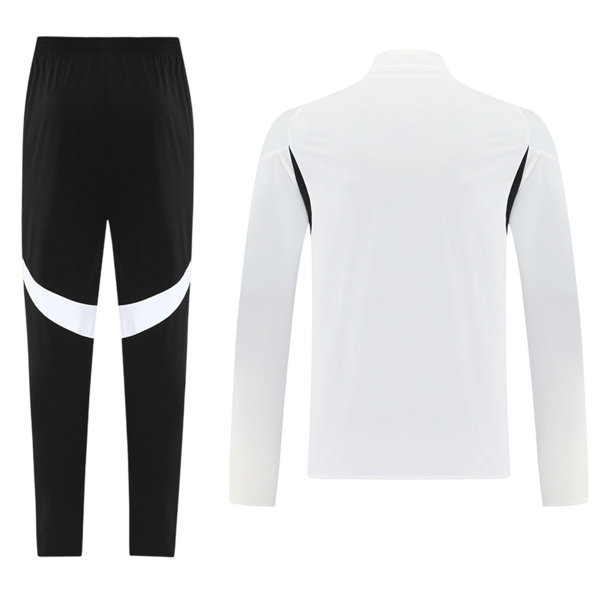 Manchester United Windbreaker Kit(Jacket+Pants) White 2025/26 (back view)