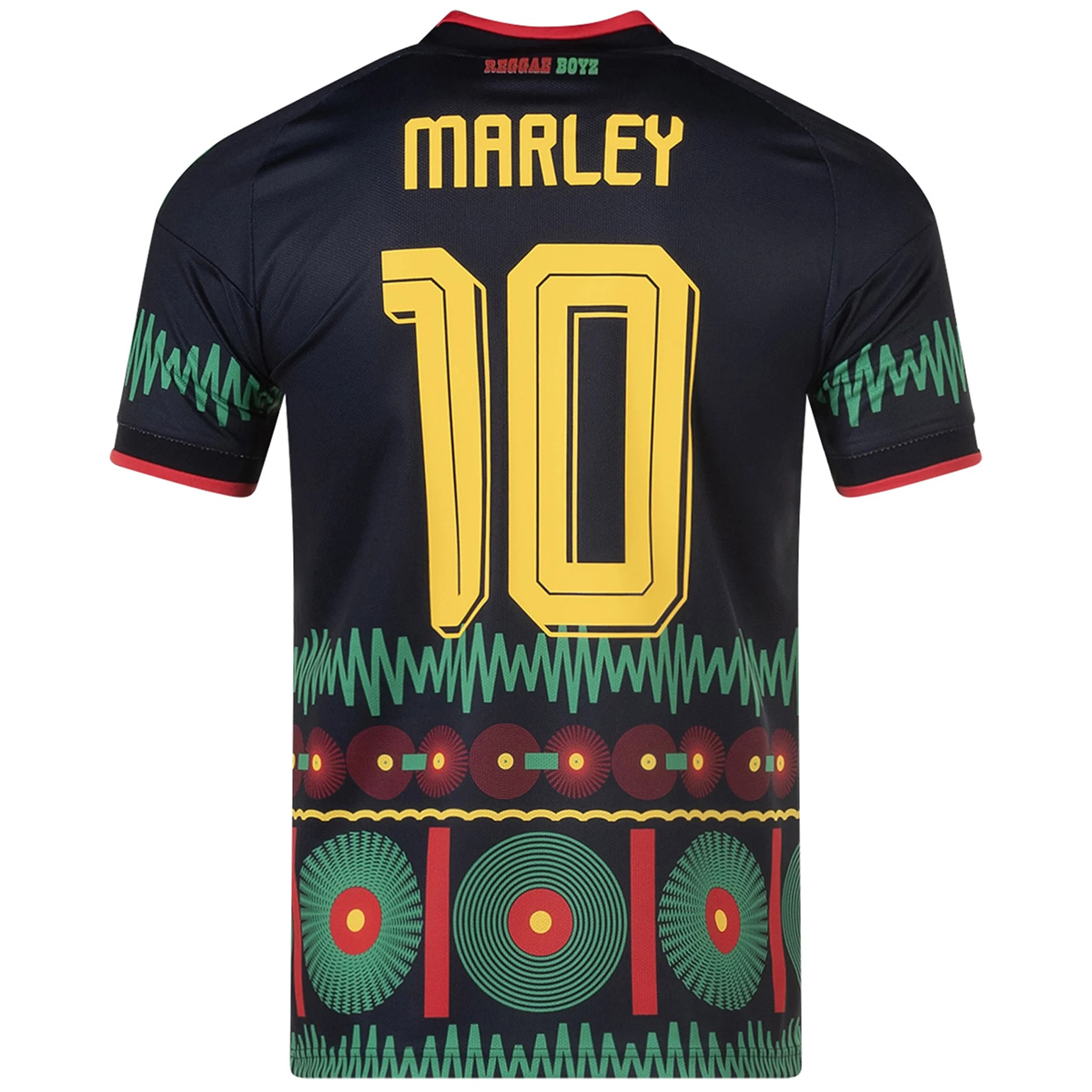 Marley #10 Jamaica Away Jersey World Cup 2026 (back view)