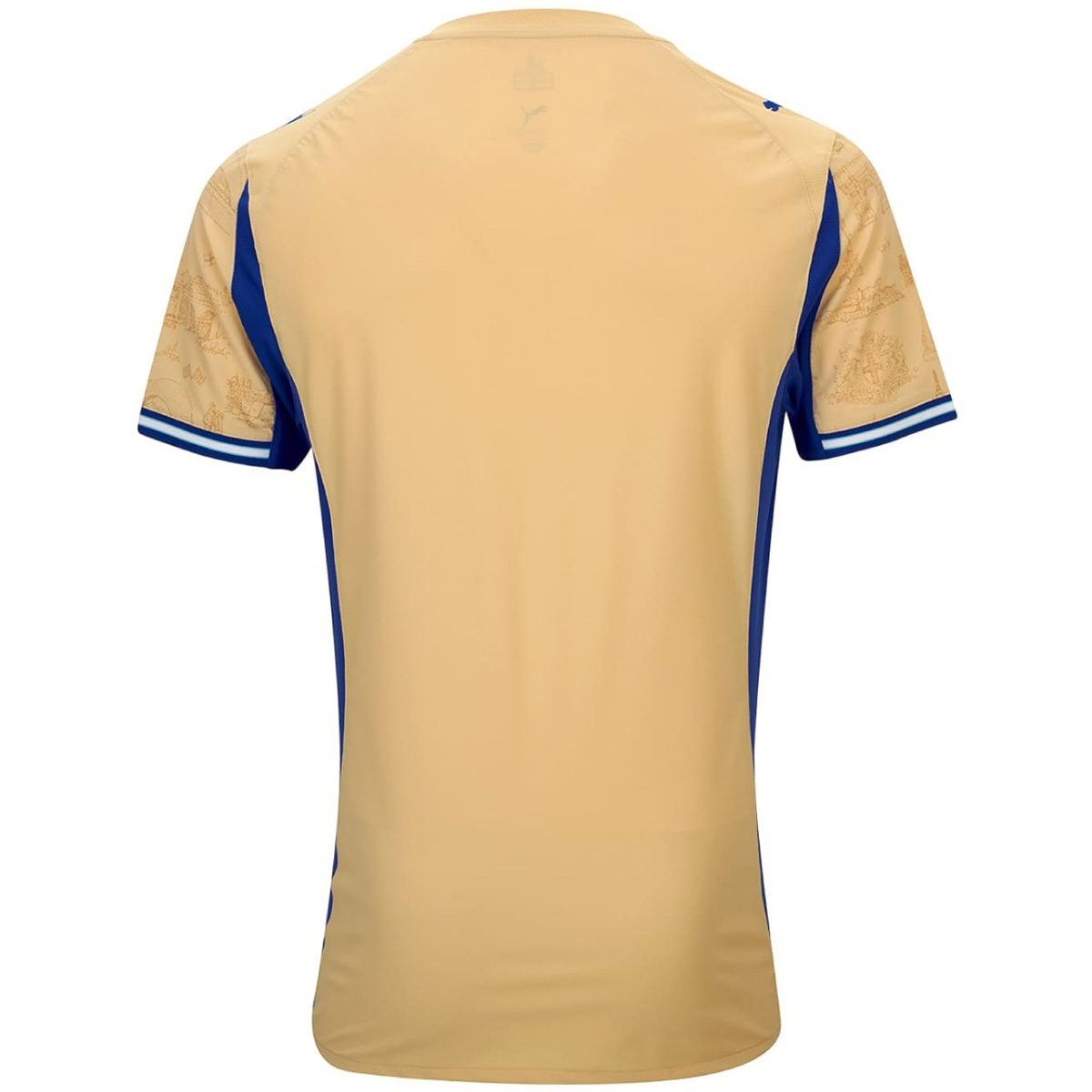 Marseille Fourth Match Jersey Player Version 2025/26 (back view)