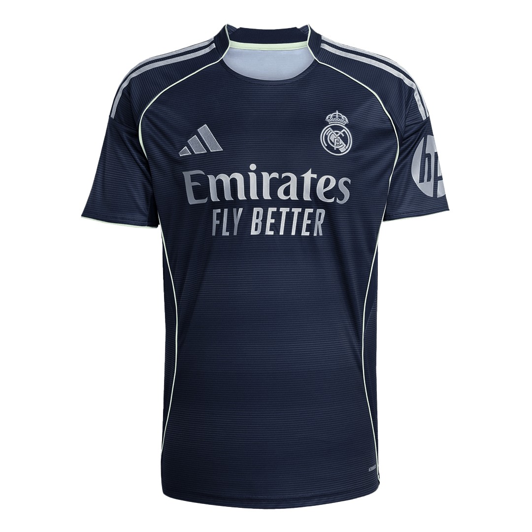 MBAPPÉ #10 Real Madrid Away Jersey 2025/26 (back view)