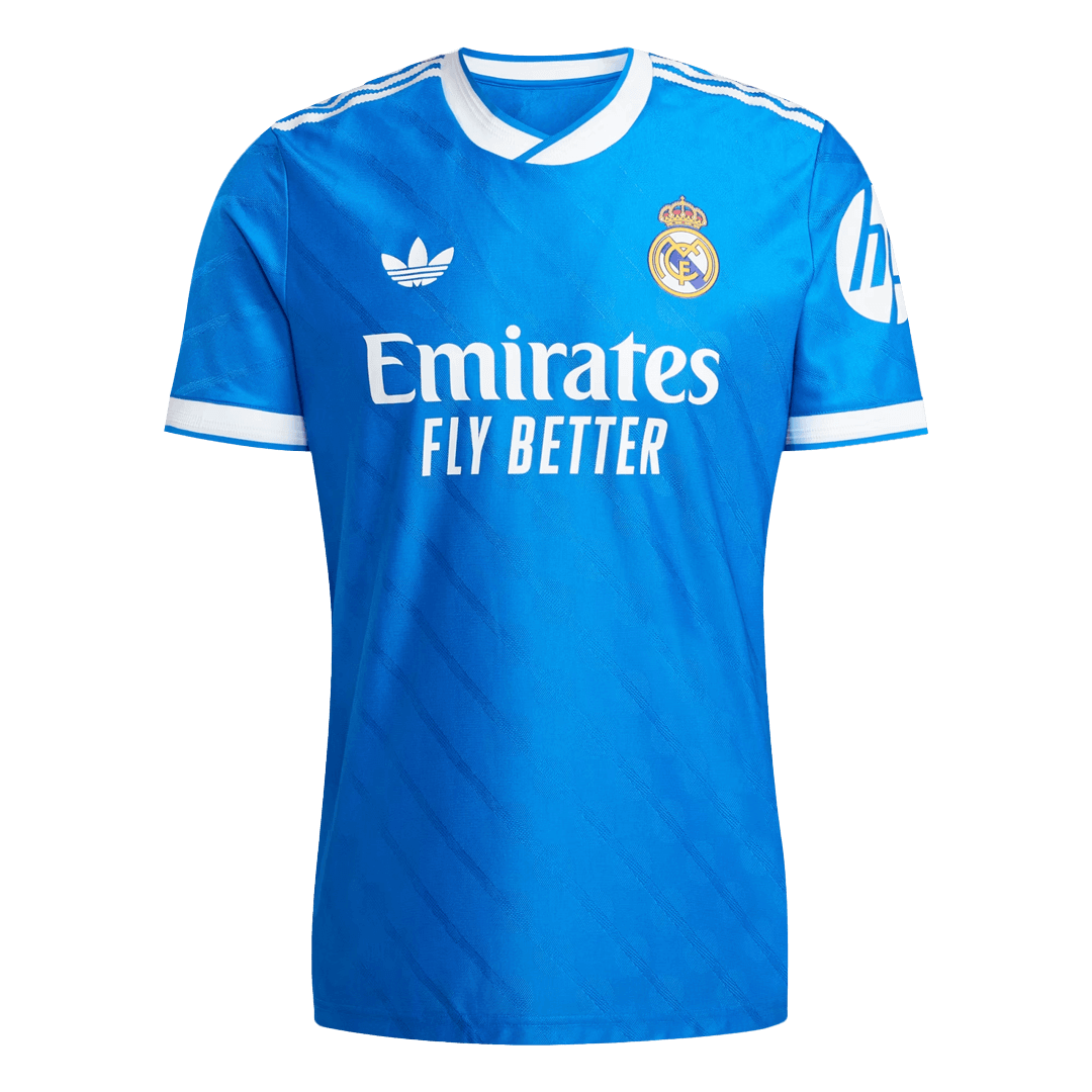 MBAPPÉ #10 Real Madrid Third Match Jersey Player Version 2025/26 (back view)