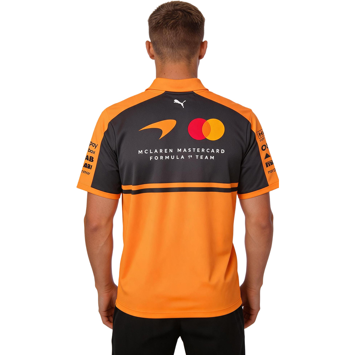 McLaren F1 Racing Team Polo Shirt 2026 (back view)