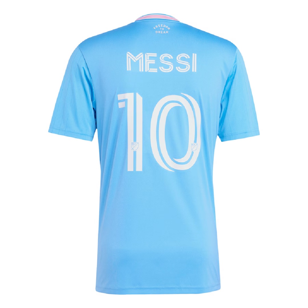 Messi #10 Inter Miami CF Third Jersey 2025 (back view)