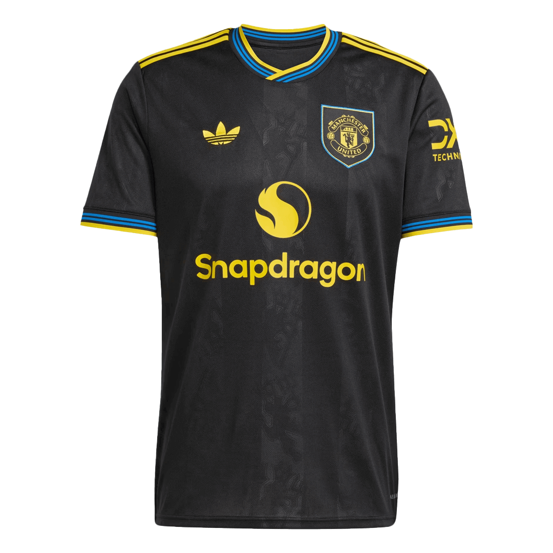 MOUNT #7 Manchester United Third Jersey 2025/26 (back view)