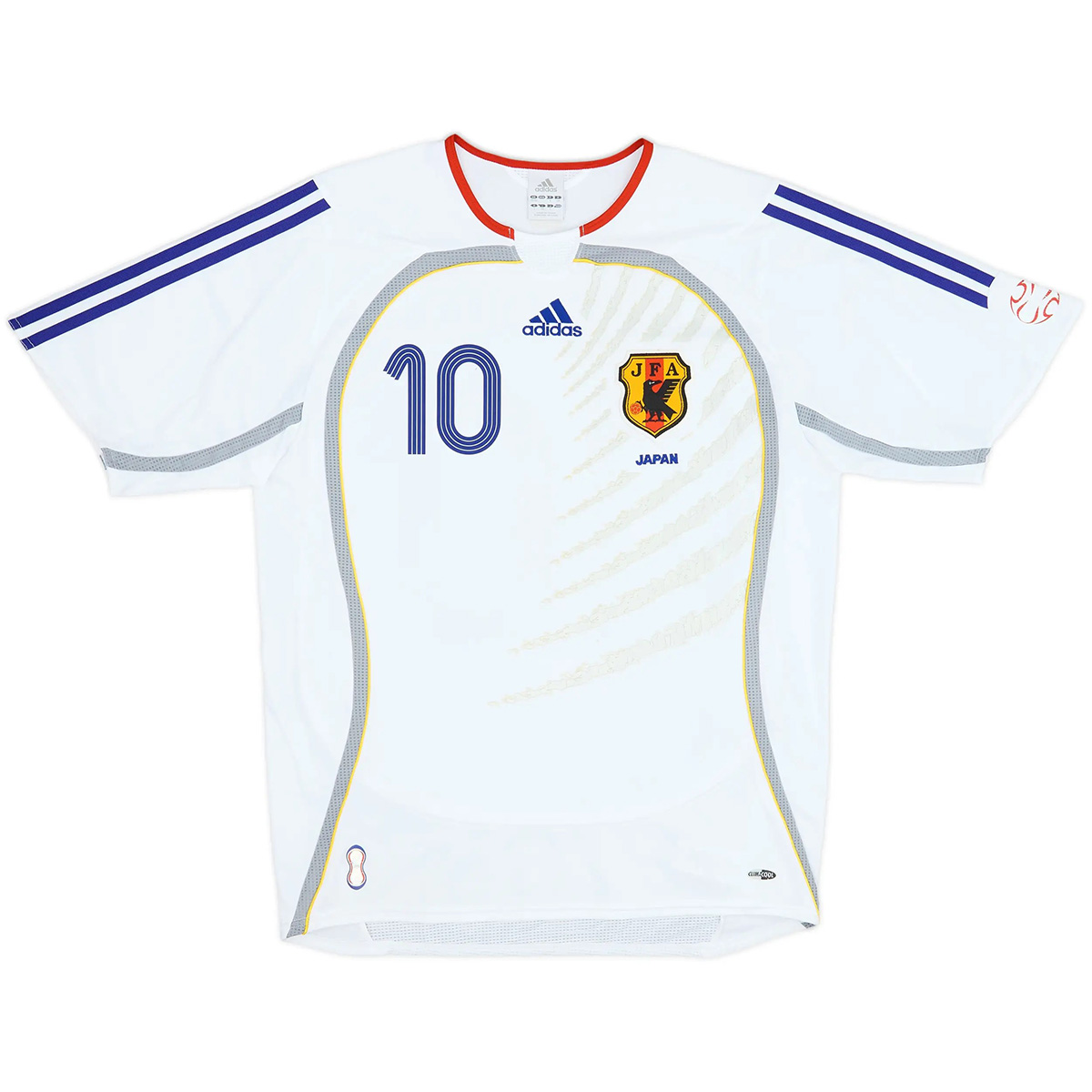 NAKAMURA #10 Retro Japan Away Jersey World Cup 2006 (back view)