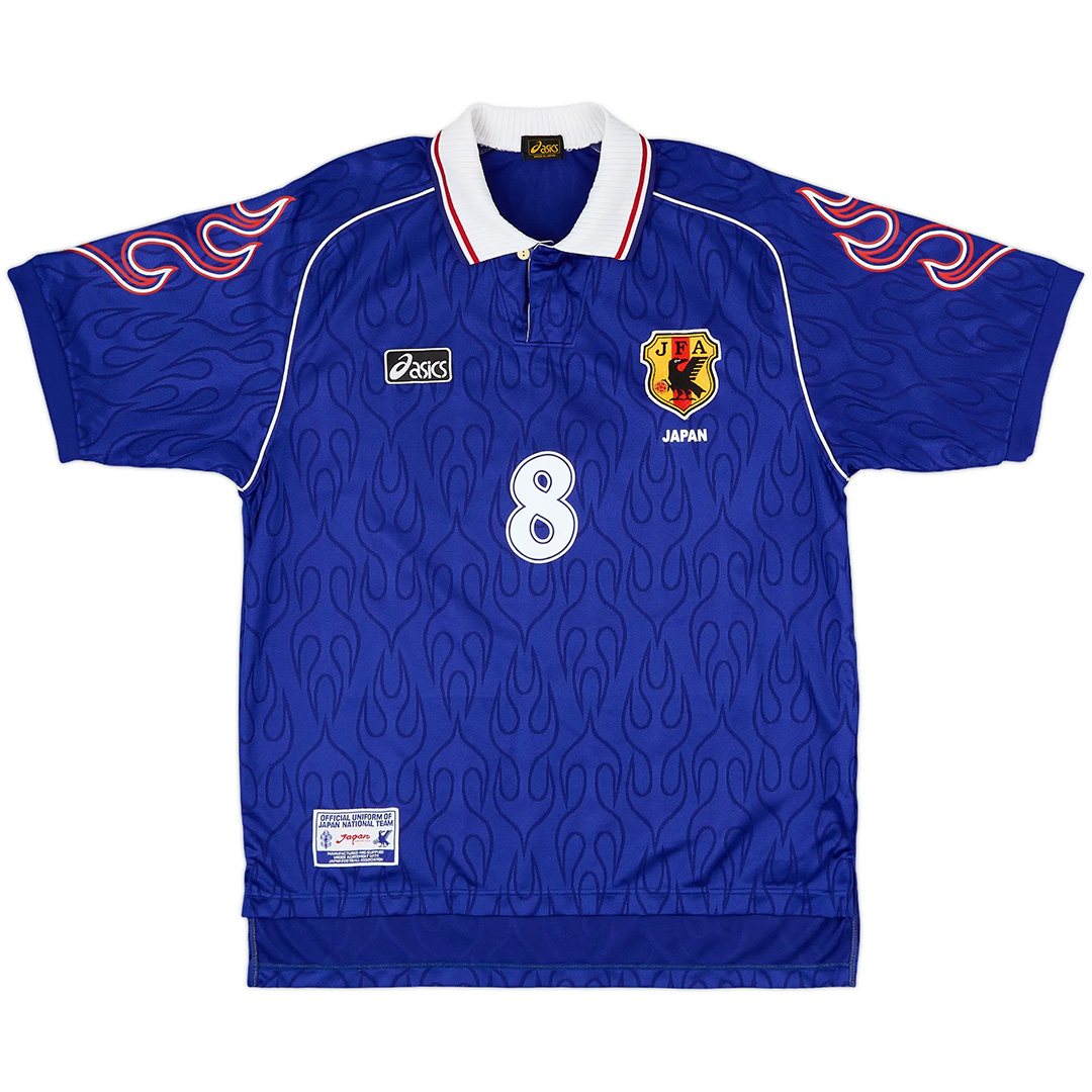 Nakata #8 Retro Japan Home Jersey World Cup 1998 (back view)