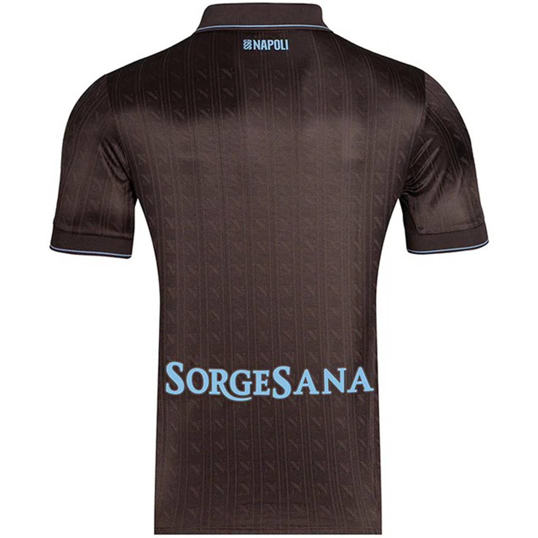 Napoli Third Match Jersey Player Version 2025/26 (back view)