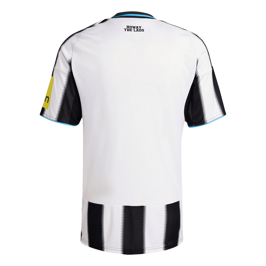 Newcastle United Home Jersey 2025/26 (back view)