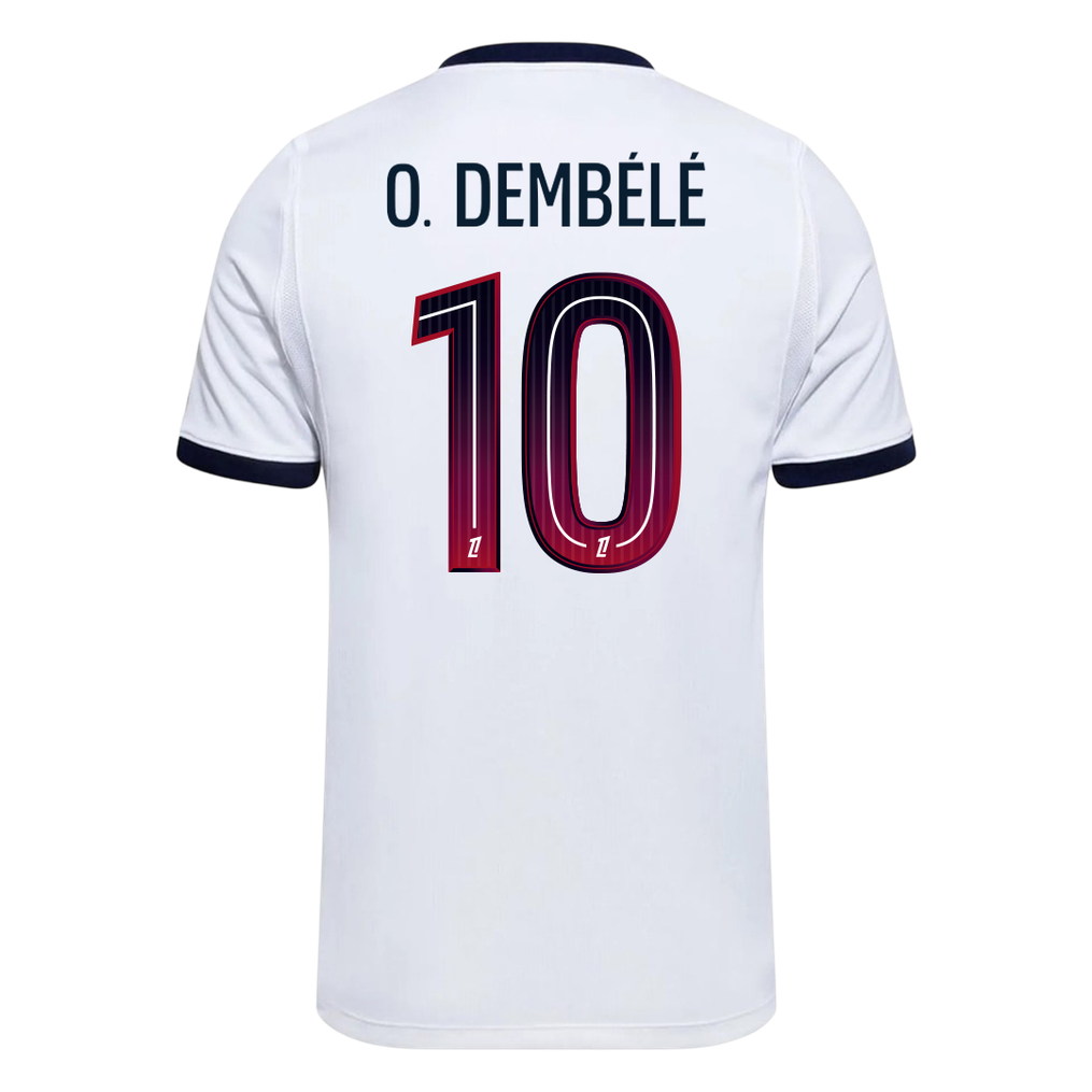 O. DEMBÉLÉ #10 PSG Away Jersey 2026/27 (back view)