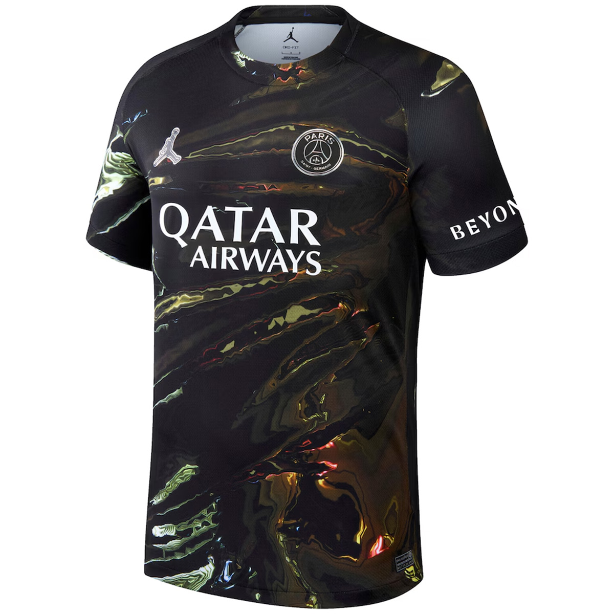 O.DEMBÉLÉ #10 PSG Fifth Jersey Night Edition 2025/26 (back view)