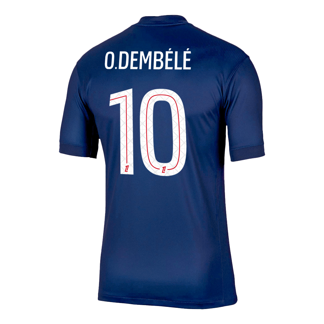 O.DEMBÉLÉ #10 PSG Home Jersey 2025/26