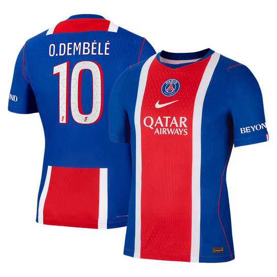 O. DEMBÉLÉ #10 PSG Home Match Jersey Player Version 2026/27