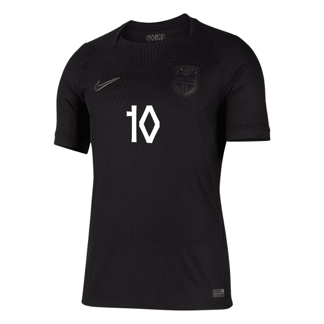 ØDEGAARD #10 Norway Away Match Jersey Player Version World Cup 2026 (back view)