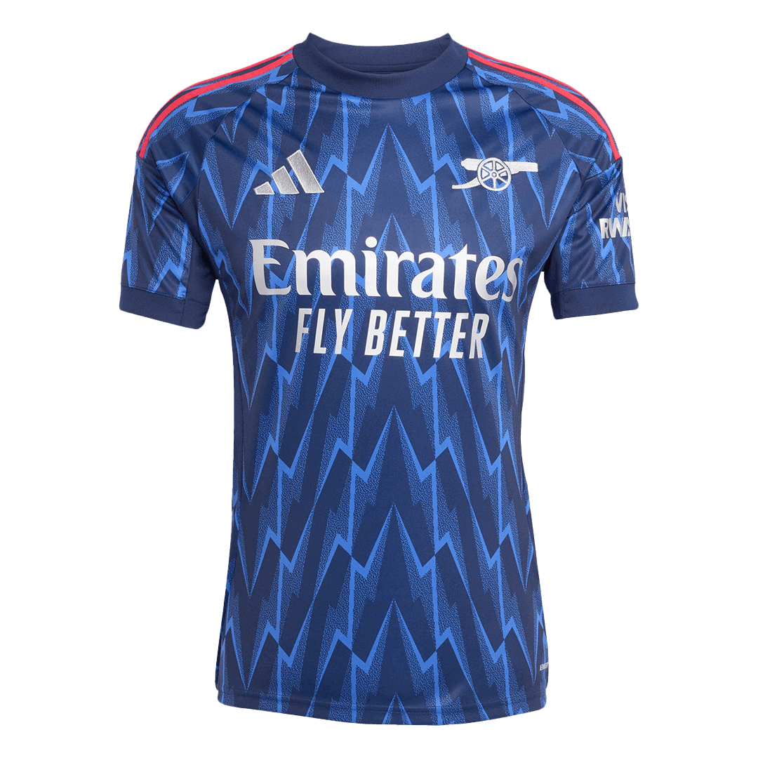ØDEGAARD #8 Arsenal Away Jersey 2025/26 (back view)