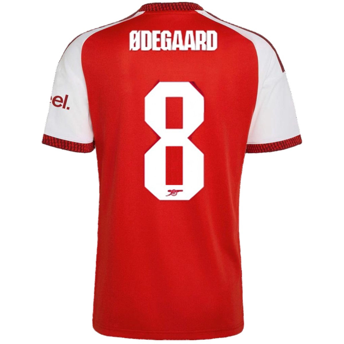ØDEGAARD #8 Arsenal Home Jersey 2026/27 - UCL Font