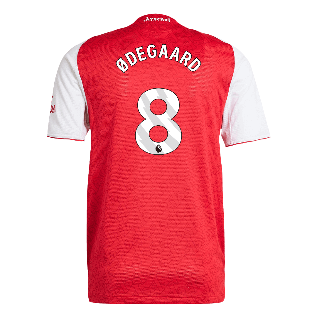 ØDEGAARD #8 Arsenal Home Match Jersey Player Version 2025/26